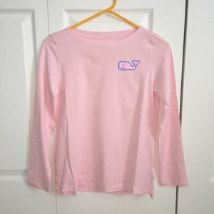 VINEYARD VINES Long Sleeve Sequin Whale Tee🐳